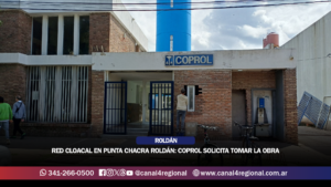 RED CLOACAL EN PUNTA CHACRA ROLDÁN: COPROL SOLICITA TOMAR LA OBRA