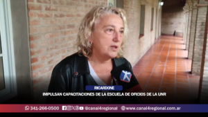 RICARDONE: IMPULSAN CAPACITACIONES DE LA ESCUELA DE OFICIOS DE LA UNR
