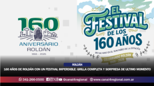 ROLDÁN CELEBRA SUS 160 AÑOS CON UN FESTIVAL IMPERDIBLE