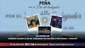 ALMENDRA CELEBRA EL DÍA DEL TRABAJADOR CON UNA PEÑA A PURA MÚSICA Y TRADICIÓN
