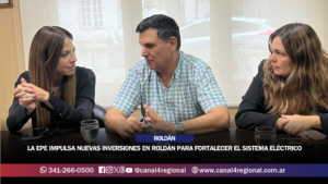 LA EPE IMPULSA NUEVAS INVERSIONES EN ROLDÁN PARA FORTALECER EL SISTEMA ELÉCTRICO
