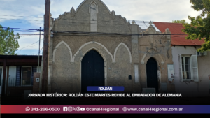 JORNADA HISTÓRICA: ROLDÁN RECIBE AL EMBAJADOR DE ALEMANIA