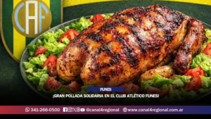 ¡GRAN POLLADA SOLIDARIA EN EL CLUB ATLÉTICO FUNES!