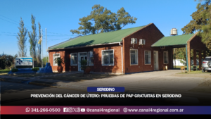 PREVENCIÓN DEL CÁNCER DE ÚTERO: PRUEBAS DE PAP GRATUITAS EN SERODINO