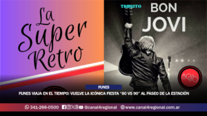 FUNES VIAJA EN EL TIEMPO: VUELVE LA ICÓNICA FIESTA “80 VS 90”