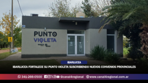 IBARLUCEA FORTALECE SU PUNTO VIOLETA SUSCRIBIENDO NUEVOS CONVENIOS PROVINCIALES