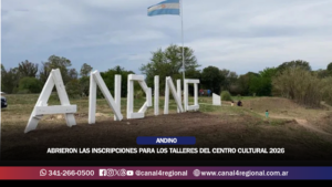 ANDINO: ABRIERON LAS INSCRIPCIONES PARA LOS TALLERES DEL CENTRO CULTURAL 2026