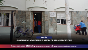 ¡MÁS SERVICIOS Y TALLERES EN EL CENTRO DE JUBILADOS DE ROLDÁN!