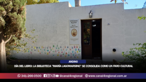 DÍA DEL LIBRO EN PUEBLO ANDINO: LA BIBLIOTECA «MARÍA LAGOMARSINO» SE CONSOLIDA COMO UN FARO CULTURAL