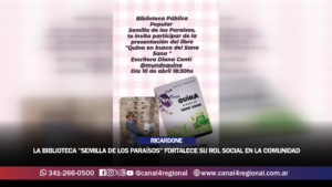 MUCHO MÁS QUE LIBROS: LA BIBLIOTECA «SEMILLA DE LOS PARAÍSOS» FORTALECE SU ROL SOCIAL EN LA COMUNIDAD
