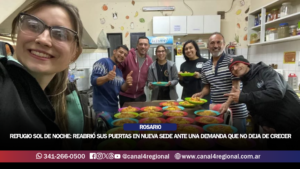 SOL DE NOCHE: EL REFUGIO REABRIÓ SUS PUERTAS EN NUEVA SEDE ANTE UNA DEMANDA QUE NO DEJA DE CRECER