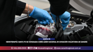 HEMOTERAPIA: SANTA FE SE CONSOLIDA COMO LÍDER NACIONAL EN DONACIÓN VOLUNTARIA DE SANGRE