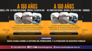 NUEVA CHARLA SOBRE LA HISTORIA DEL FERROCARRIL Y LA FUNDACIÓN DE NUESTROS PUEBLOS