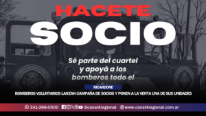 BOMBEROS VOLUNTARIOS DE RICARDONE: LANZAN CAMPAÑA DE SOCIOS Y PONEN A LA VENTA UNA DE SUS UNIDADES