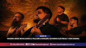FACUNDO ARCEC REVOLUCIONA EL FOLCLORE LITORALEÑO: GUITARRAS ELÉCTRICAS Y PURA ENERGÍA EN SU NUEVO ESTRENO