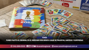 FUNES PALPITA EL MUNDIAL EN EL MERCADO DON BOSCO: CANJE DE FIGURITAS, SORTEOS Y UN MEGAPROYECTO COMERCIAL