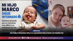 IBARLUCEA: UNA FAMILIA HIPOACÚSICA ATRAVIESA UN DURO MOMENTO Y APELA A LA SOLIDARIDAD PARA AYUDAR A SU PEQUEÑO HIJO