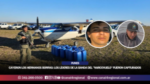 CAYERON LOS HERMANOS BORRAS: LOS LÍDERES DE LA BANDA DEL «NARCOVUELO» FUERON CAPTURADOS EN FUNES