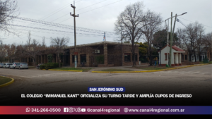 EL COLEGIO “IMMANUEL KANT” OFICIALIZA SU TURNO TARDE Y AMPLÍA CUPOS DE INGRESO