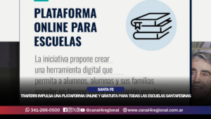 INNOVACIÓN EDUCATIVA: TRAFERRI IMPULSA UNA PLATAFORMA ONLINE Y GRATUITA PARA TODAS LAS ESCUELAS SANTAFESINAS