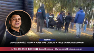 CASO CARCARAÑÁ: “VAMOS A PONER TRAS LAS REJAS A TODOS LOS QUE PARTICIPARON”, ASEGURÓ FEDERICO ANGELINI