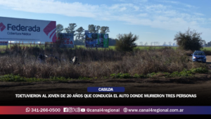 TRAGEDIA DE LA RUTA S26: DETUVIERON AL JOVEN DE 20 AÑOS QUE CONDUCÍA EL AUTO DONDE MURIERON TRES PERSONAS