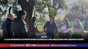 ROLDÁN: EL CLUB DEFENSORES DE SPORTMAN RECIBIÓ UN APORTE DE 22 MILLONES DE PESOS PARA CONSTRUIR SU BUFFET