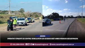 PUEBLO ANDINO: OPERATIVO CONJUNTO DE CONTROL VEHICULAR EN LOS ACCESOS DEJÓ VARIOS RODADOS SECUESTRADOS
