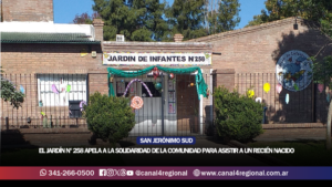 SAN JERÓNIMO SUD: EL JARDÍN N° 258 APELA A LA SOLIDARIDAD DE LA COMUNIDAD PARA ASISTIR A UN RECIÉN NACIDO