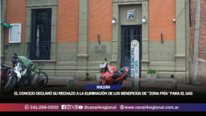 ROLDÁN: EL CONCEJO MUNICIPAL DECLARÓ SU RECHAZO A LA ELIMINACIÓN DE LOS BENEFICIOS DE «ZONA FRÍA» PARA LAS TARIFAS DE GAS