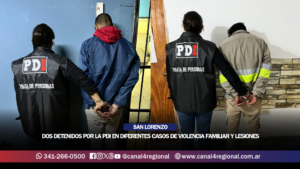 SAN LORENZO: DOS DETENIDOS POR LA PDI EN DIFERENTES CASOS DE VIOLENCIA FAMILIAR Y LESIONES