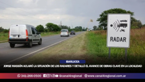 IBARLUCEA: JORGE MASSÓN ACLARÓ LA SITUACIÓN DE LOS RADARES Y DETALLÓ EL AVANCE DE OBRAS CLAVE EN LA LOCALIDAD