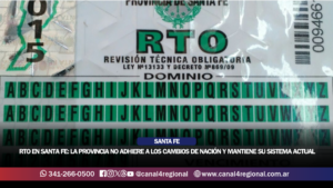 RTO EN SANTA FE: LA PROVINCIA NO ADHIERE A LOS CAMBIOS DE NACIÓN Y MANTIENE SU SISTEMA ACTUAL