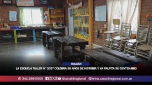 ROLDÁN: LA ESCUELA TALLER N° 3057 CELEBRA 99 AÑOS DE HISTORIA Y YA PALPITA SU CENTENARIO