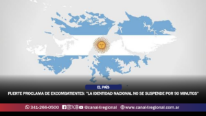 «LA IDENTIDAD NACIONAL NO SE SUSPENDE POR 90 MINUTOS»