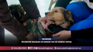RICARDONE INAUGURA UN ESPACIO FIJO DE SANIDAD ANIMAL