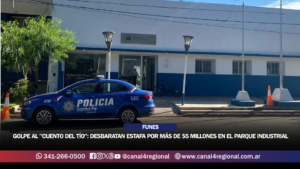 GOLPE AL «CUENTO DEL TÍO» EMPRESARIAL: DESBARATAN ESTAFA POR MÁS DE $5 MILLONES EN EL PARQUE INDUSTRIAL DE FUNES