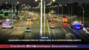 CONECTANDO LOS PUERTOS: ADJUDICARON LA SEGUNDA ETAPA DEL TERCER CARRIL DE LA AUTOPISTA ROSARIO–SANTA FE