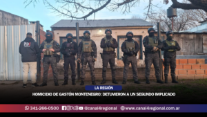 HOMICIDIO DE GASTÓN MONTENEGRO: DETUVIERON A UN SEGUNDO IMPLICADO TRAS UN ALLANAMIENTO EN FRAY LUIS BELTRÁN