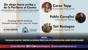 “TRAZANDO PUENTES” DESPIDE SU ESPACIO FÍSICO CON UN CONVERSATORIO SOBRE MUNICIPALISMO