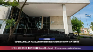 CONDENARON HOY A UN MASCULINO POR HECHOS DE ABUSO CONTRA UNA MENOR