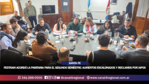 FESTRAM ACORDÓ LA PARITARIA PARA EL SEGUNDO SEMESTRE: AUMENTOS ESCALONADOS, MÍNIMOS GARANTIZADOS Y RECLAMOS POR IAPOS