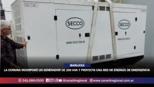 IBARLUCEA: LA COMUNA INCORPORÓ UN GENERADOR DE 250 KVA Y PROYECTA UNA RED DE ENERGÍA DE EMERGENCIA PARA INSTITUCIONES CENTRADA EN EL SAMCO