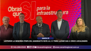 LICITARON LA SEGUNDA ETAPA DEL GASODUCTO RUTA 14/17 PARA LLEVAR GAS NATURAL A CINCO LOCALIDADES DE LA REGIÓN