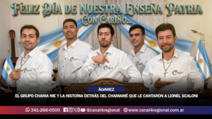 DE ÁLVAREZ AL MUNDO: EL GRUPO CHAMA ME Y LA HISTORIA DETRÁS DEL CHAMAMÉ QUE LE CANTARON A LIONEL SCALONI
