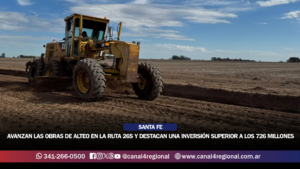 INFRAESTRUCTURA RURAL: AVANZAN LAS OBRAS DE ALTEO EN LA RUTA 26S Y DESTACAN UNA INVERSIÓN SUPERIOR A LOS 726 MILLONES DE PESOS EN CAMINOS PRODUCTIVOS