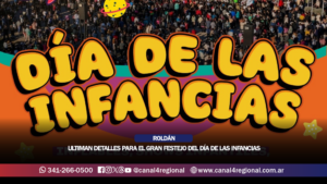 ROLDÁN ULTIMA DETALLES PARA EL GRAN FESTEJO DEL DÍA DE LAS INFANCIAS: FOOD TRUCKS, TALLERES, JUEGOS Y CIRCUITO DE BOMBEROS