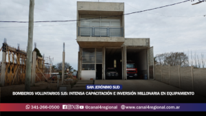BOMBEROS VOLUNTARIOS SJS: INTENSA CAPACITACIÓN E INVERSIÓN MILLONARIA EN EQUIPAMIENTO