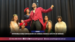 IMPERDIBLE DOBLE GRADUACIÓN DE COMEDIA MUSICAL EN FUNES ESTE FINDE