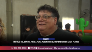 FESTEJO DEL DÍA DEL NIÑO A PURA ALEGRÍA EN EL MERENDERO DE VILLA FLORES